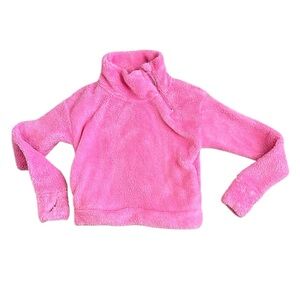 All in Motion Pink Fleece Sweatshirt with Turtleneck